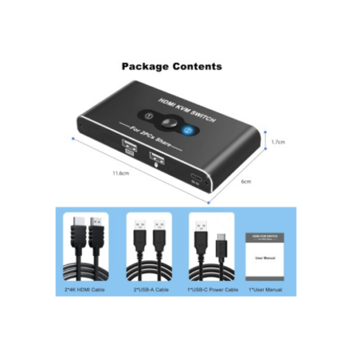Switch KVM R SCAR RS-HDMI602
