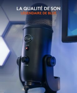 Micro à 3 capsules Logitech Blue Yeti USB