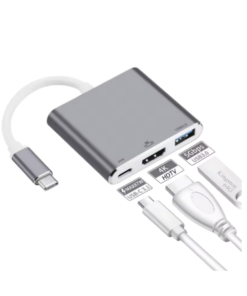 Convertisseur R SCAR RS-TCHD 3 IN 1(Type-C vers HDMI + Type-C & USB3.0)