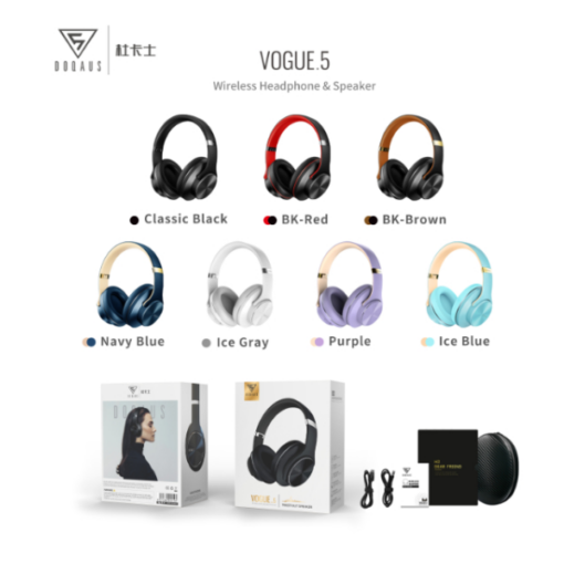 Casque sans fil DOQAUS VOGUE 5 – Bluetooth 5.3