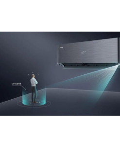 Split Inverter Hisense AS-12TW4SGVQE - 12000 BTU (Wi-Fi, Noir Élégant, A++)