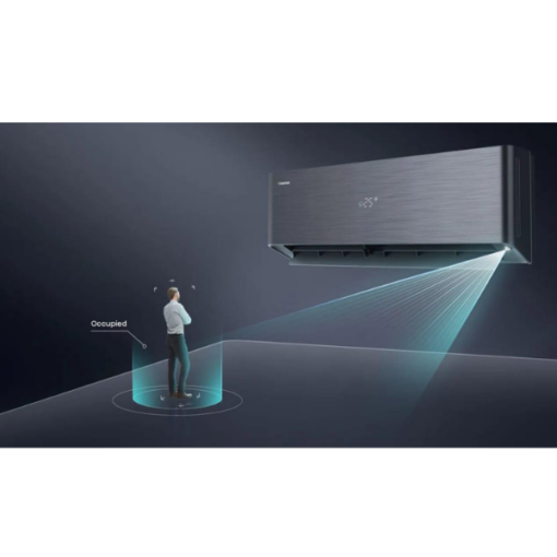 Split Inverter Hisense AS-12TW4SGVQE - 12000 BTU (Wi-Fi, Noir Élégant, A++)