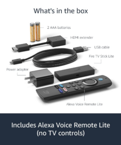Lecteur Multimédia en Streaming Amazon Fire TV Stick Lite  (Édition 2022)