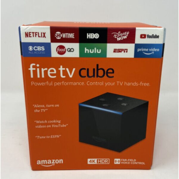 Box Streaming Amazon Fire TV Cube 4K UHD(2nd Generation) Box Streaming Amazon Fire TV Cube 4K UHD(2nd Generation)