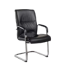 Fauteuil Visiteur 108V – Noir – Élégant & Polyvalent