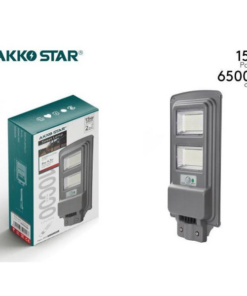 Lampadaire solaire Akko Star AK500303 – 15W avec télécommande Lampadaire solaire Akko Star AK500303 – 15W avec télécommande