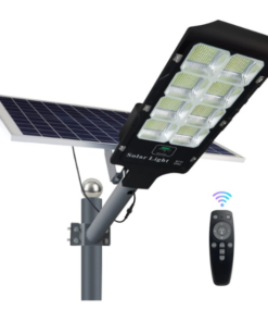 Lampadaire solaire UKC SLM-1200W– 1200W avec télécommande Lampadaire solaire UKC SLM-1200W– 1200W avec télécommande