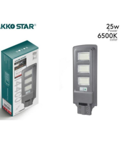 Lampadaire solaire Akko Star AK500310 – 25W avec télécommande Lampadaire solaire Akko Star AK500310 – 25W avec télécommande