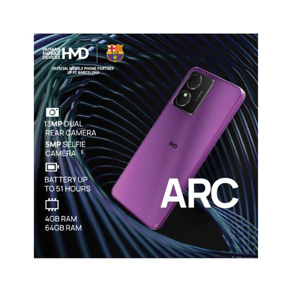 Nokia HMD ARC TA-1697 - 64 Go - 4 Go RAM - 6,52 pouces 5000 mAh Nokia HMD ARC TA-1697 - 64 Go - 4 Go RAM - 6,52 pouces 5000 mAh