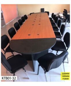 Table de Réunion KTB01-32  – Marron & Noir