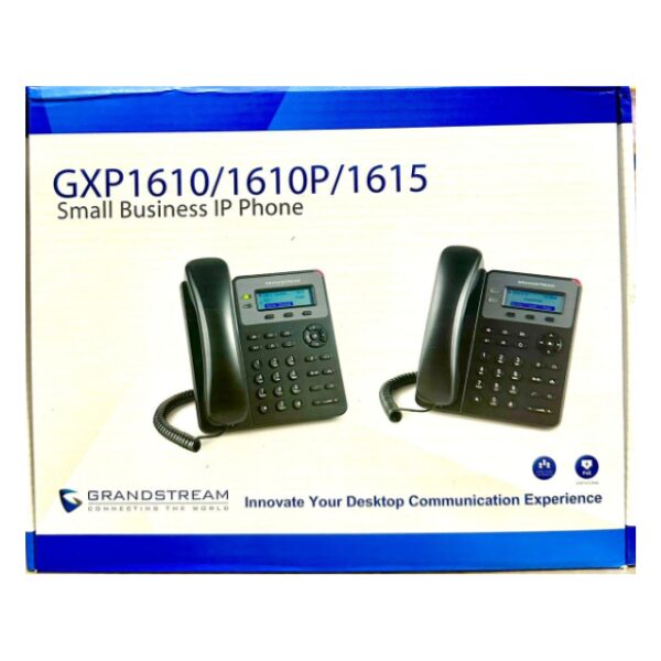 Téléphone IP Grandstream GXP1610/1610P/1615 – 1 ligne SIP Téléphone IP Grandstream GXP1610/1610P/1615 – 1 ligne SIP