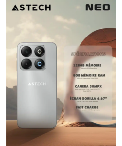 Astech Neo 128Go+8GB  6,67'' 5010 mAh