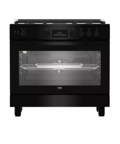 Cuisinière à gaz Beko BGGR11225GB-5 Feux (90x60) (avec ventilation )