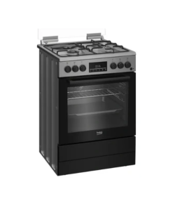 Cuisinière Mixte Beko FBE63320XDL 60X60 (3 feux+1 foyer électrique & Four électrique)