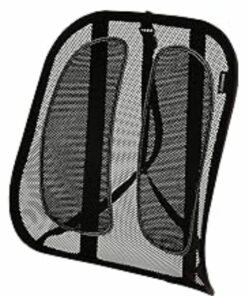 Soutien lombaire ergonomique en maille respirante pour chaise de bureau et voiture Soutien lombaire ergonomique en maille respirante pour chaise de bureau et voiture