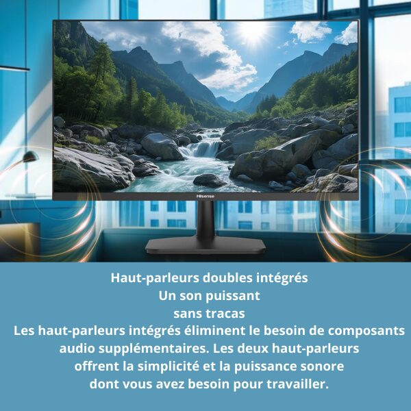 Ecran Ordinateur Hisense 24N3Q/27N3Q FHD 144Hz (24"-27") Ecran Ordinateur Hisense 24N3Q/27N3Q FHD 144Hz (24"-27")