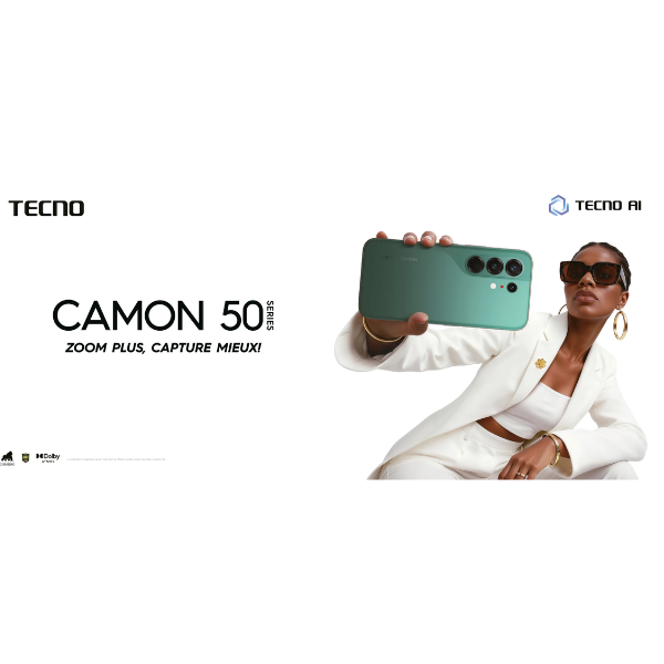TECNO CAMON 50 ULTRA 512+8GB – Écran AMOLED- 6 150 mAh TECNO CAMON 50 ULTRA 512+8GB – Écran AMOLED- 6 150 mAh