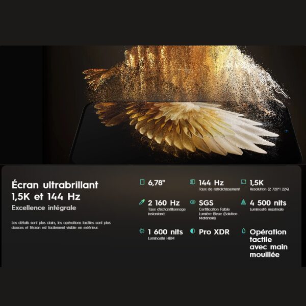 TECNO CAMON 50 ULTRA 512+8GB – Écran AMOLED- 6 150 mAh TECNO CAMON 50 ULTRA 512+8GB – Écran AMOLED- 6 150 mAh
