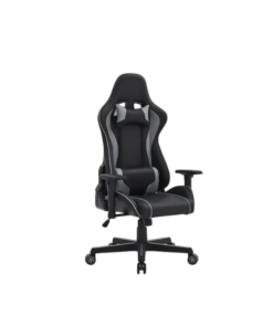 Chaise de Bureau-25966 – Noir – avec Accoudoirs