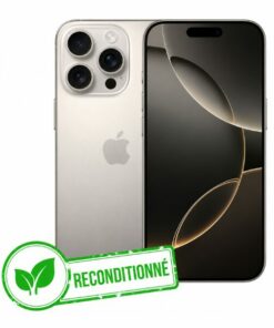 iPhone 16 Pro 512 Go (Physical SIM) Reconditionné – Apple iPhone 16 Pro 512 Go (Physical SIM) Reconditionné – Apple