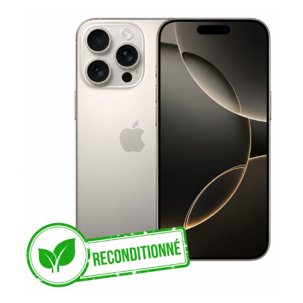 iPhone 16 Pro 512 Go (Physical SIM) Reconditionné – Apple iPhone 16 Pro 512 Go (Physical SIM) Reconditionné – Apple