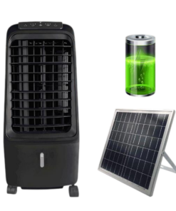 Refroidisseur d'air AIRFLUX Hybride rechargeable AF-AC81- 8L (Normal ou Solaire) Refroidisseur d'air AIRFLUX Hybride rechargeable AF-AC81- 8L (Normal ou Solaire)