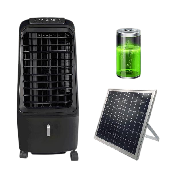 Refroidisseur d'air AIRFLUX Hybride rechargeable AF-AC81- 8L (Normal ou Solaire) Refroidisseur d'air AIRFLUX Hybride rechargeable AF-AC81- 8L (Normal ou Solaire)
