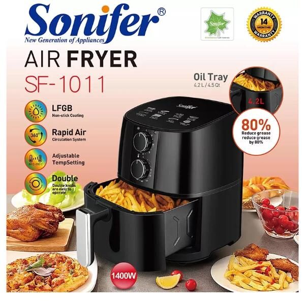 Air fryer Sonifer SF-1011 (4,2L -1400W) Air fryer Sonifer SF-1011 (4,2L -1400W)