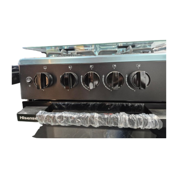 Cuisinière à gaz Hisense HFG50111B 50x50 4 feux Four à gaz Cuisinière à gaz Hisense HFG50111B 50x50 4 feux Four à gaz