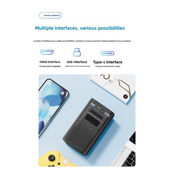 Mini Vidéoprojecteur Portable- Byintek-C900S Android 4K Mini Vidéoprojecteur Portable- Byintek-C900S Android 4K