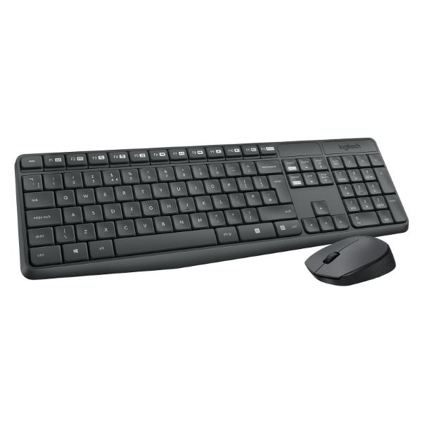 Ensemble Clavier Souris Logitech MK235 Sans Fil Ensemble Clavier Souris Logitech MK235 Sans Fil