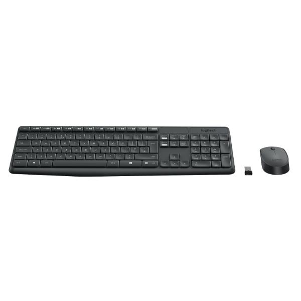 Ensemble Clavier Souris Logitech MK235 Sans Fil Ensemble Clavier Souris Logitech MK235 Sans Fil