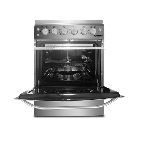 Cuisinière à gaz SMART TECHNOLOGY-STC-6060C - 4 feux - 60x60 Cuisinière à gaz SMART TECHNOLOGY-STC-6060C - 4 feux - 60x60