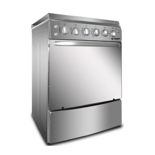 Cuisinière à gaz SMART TECHNOLOGY-STC-6060C - 4 feux - 60x60 Cuisinière à gaz SMART TECHNOLOGY-STC-6060C - 4 feux - 60x60