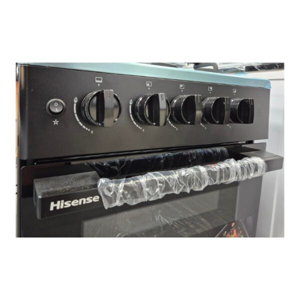 Cuisinière à gaz Hisense HFG50111B 50x50 4 feux Four à gaz Cuisinière à gaz Hisense HFG50111B 50x50 4 feux Four à gaz
