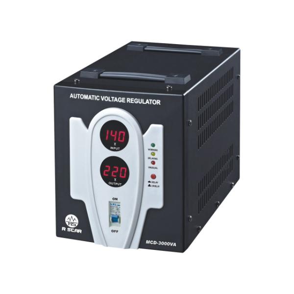 Régulateur de tension R SCAR MCD-3000VA Régulateur de tension R SCAR MCD-3000VA