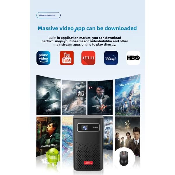 Mini Vidéoprojecteur Portable- Byintek-C900S Android 4K Mini Vidéoprojecteur Portable- Byintek-C900S Android 4K