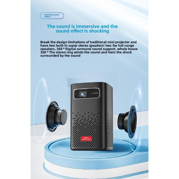 Mini Vidéoprojecteur Portable- Byintek-C900S Android 4K Mini Vidéoprojecteur Portable- Byintek-C900S Android 4K