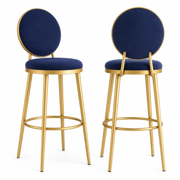 Chaise de bar BC03 - Bleu Chaise de bar BC03 - Bleu
