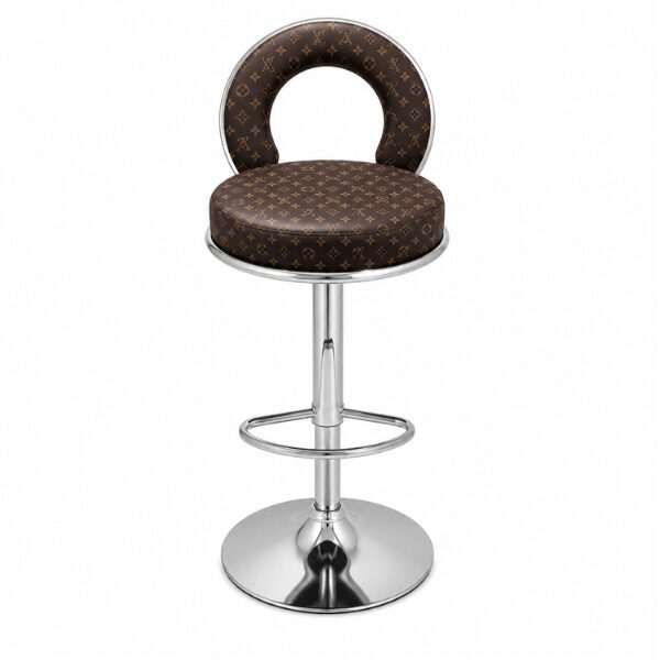 Chaise de Bar Chromé - OS-LV-(Dos courbé) Chaise de Bar Chromé - OS-LV-(Dos courbé)
