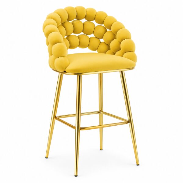 Chaise de bar 8004 - jaune Chaise de bar 8004 - jaune