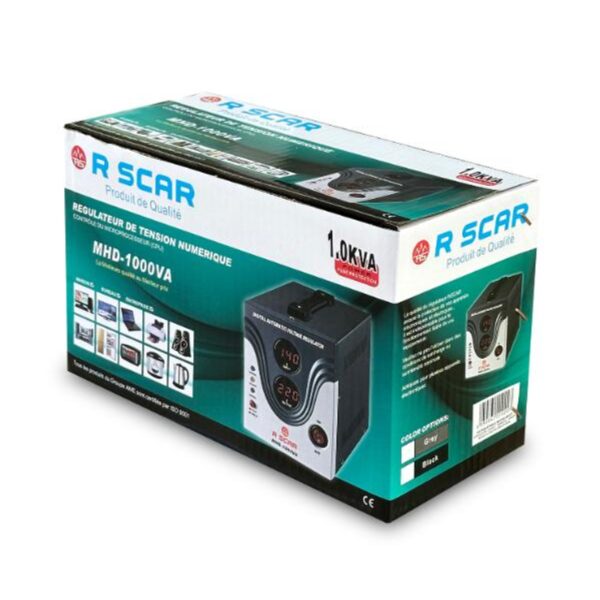 Régulateur de tension R-SCAR MHD-1000VA Régulateur de tension R-SCAR MHD-1000VA