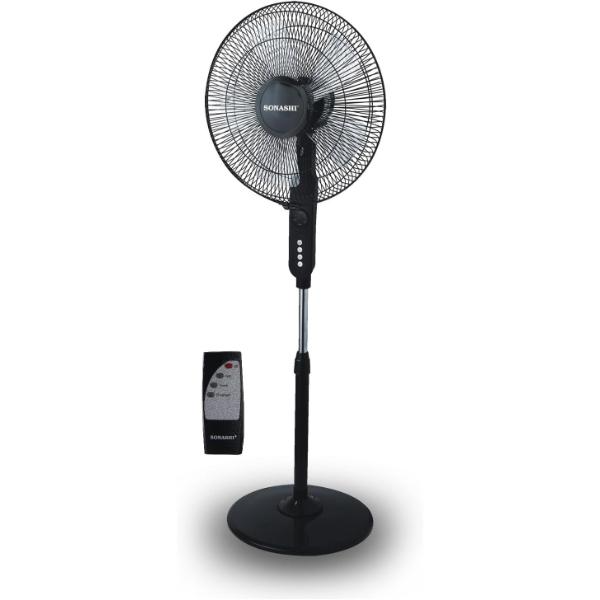 Ventilateur sur pied SONASHI SF-8027SR -16 pouces avec télécommande Ventilateur sur pied SONASHI SF-8027SR -16 pouces avec télécommande