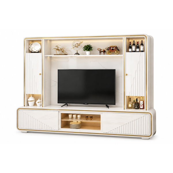 Meuble Tv- TV601B (Avec Etagère) Meuble Tv- TV601B (Avec Etagère)