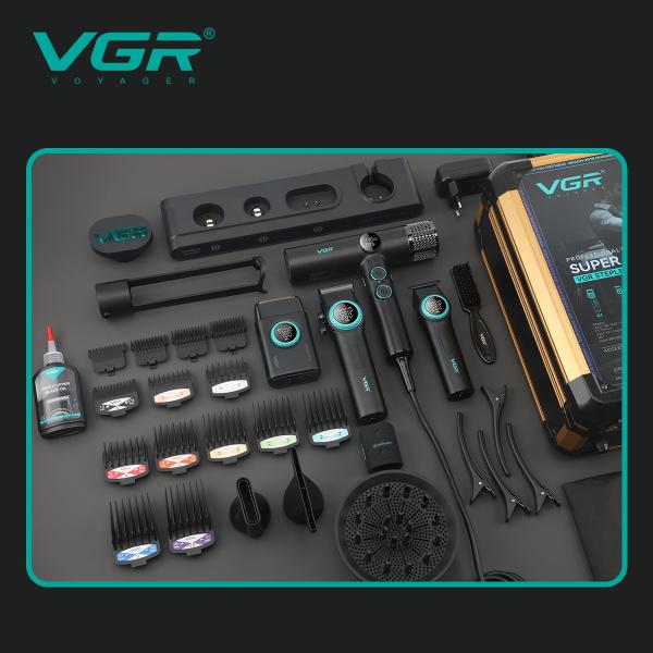 Tondeuse Sans Fil VGR STEPLESS 4 en 1 Tondeuse Sans Fil VGR STEPLESS 4 en 1