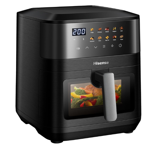 Air fryer Hisense - H08AFBKAS4 - 8 Litres (Noir) Air fryer Hisense - H08AFBKAS4 - 8 Litres (Noir)