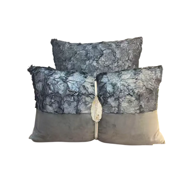 Coussin décoratif M9592-61+M9592-62(Gris neutre) Coussin décoratif M9592-61+M9592-62(Gris neutre)