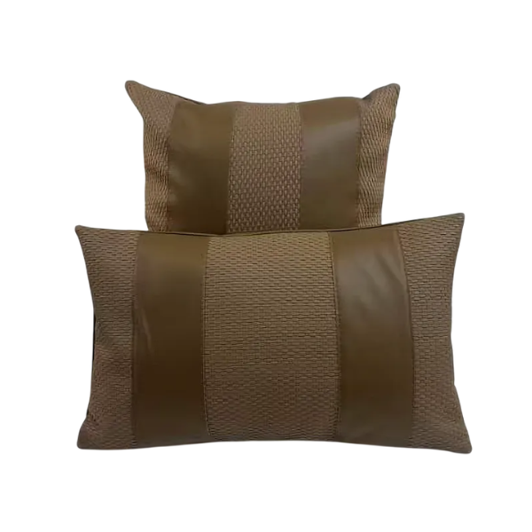 Coussin décoratif M9592-47/M9592-48( Marron) Coussin décoratif M9592-47/M9592-48( Marron)