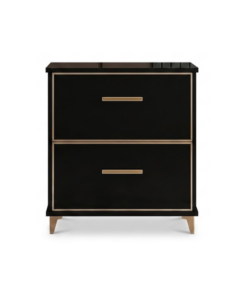 Table chevet 209 Noir/ Blanc Table chevet 209 Noir/ Blanc