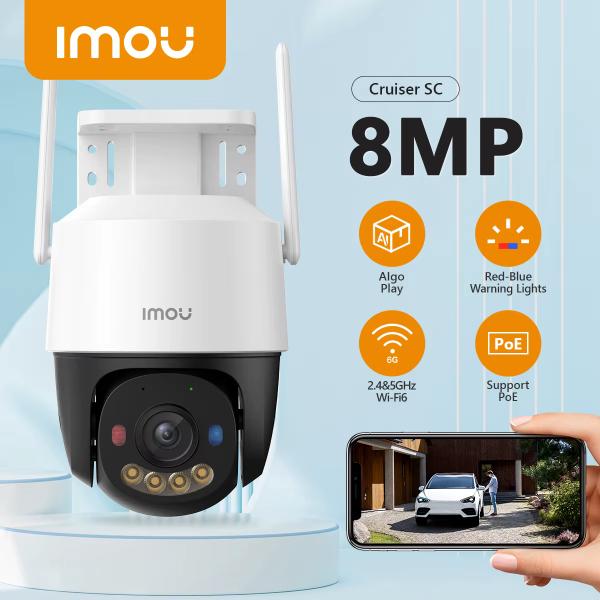 Caméra de surveillance Imou Cruiser SC 4K IPC-K7FP-8V0N( 8MP) Caméra de surveillance Imou Cruiser SC 4K IPC-K7FP-8V0N( 8MP)